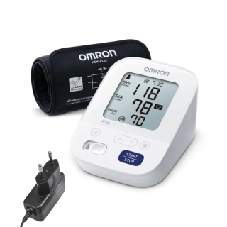 Tlakomer OMRON M3 Comfort + Adaptér